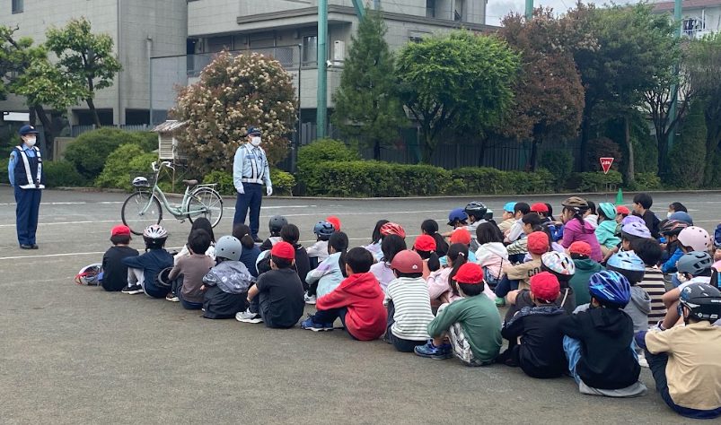 ４年生　自転車講習