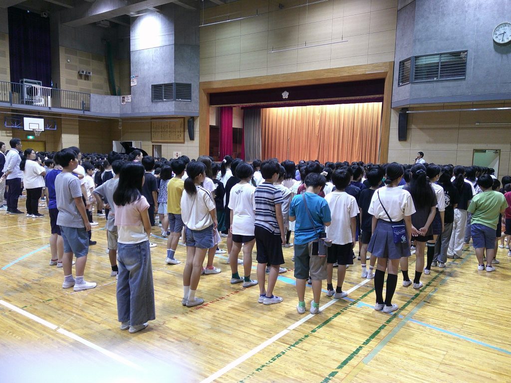 １学期終業式