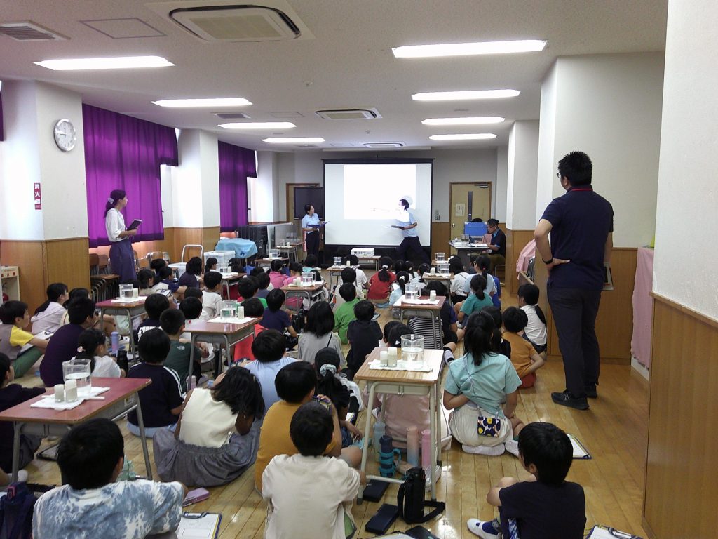 4年　出前授業「水道キャラバン」