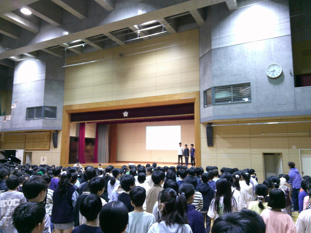 音楽集会の様子